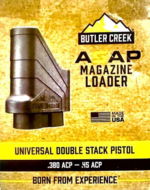 Butler Creek ASAP Double Stack MAGAZINE LOADER .380-.45ACP